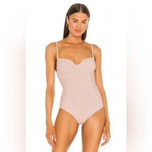 ALLSAINTS Yuri Ribbed Bodysuit (NWT)